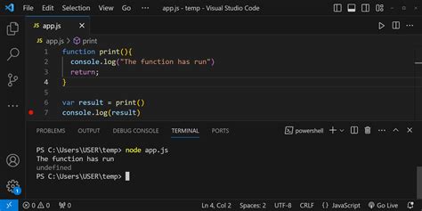 JavaScript return Statement .